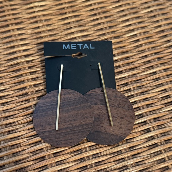 Kohl's Jewelry - Kohl's Gold and Brown Circle Earrings